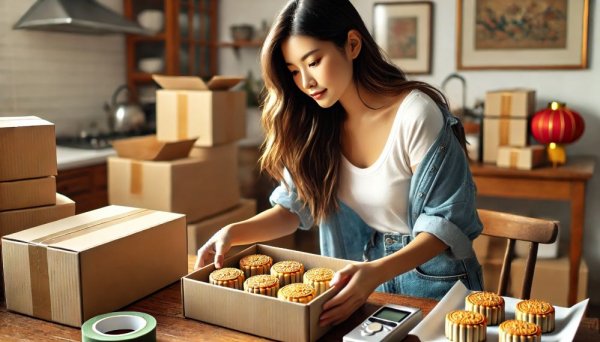 德國(guó)集運(yùn)專線，中秋月餅郵寄